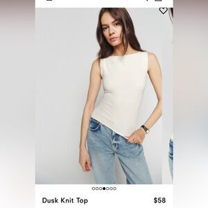 Reformation Dusk Knit Top